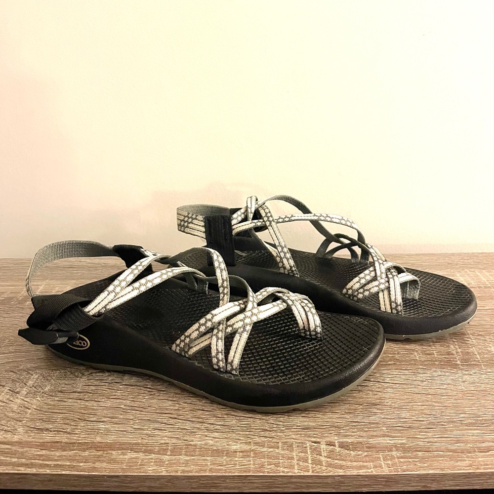 Chaco ZX/2 Light Beam Yampa Toe Loop Adjustable Sport Sandals Women's sz 10